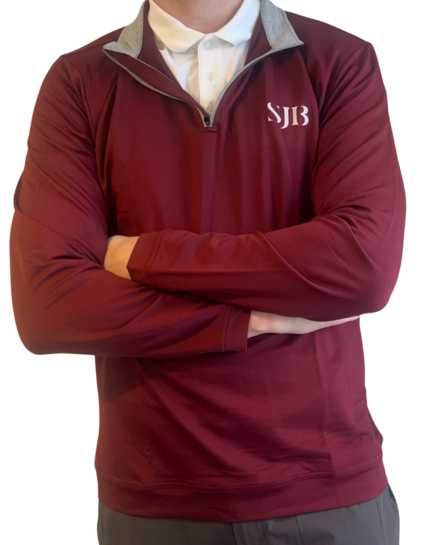 SJB Golf Quarter Zip - Red